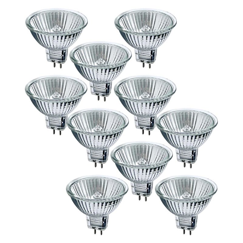 10 X Müller Licht Halogen Reflektor Mr16 10w Gu5 3 12v Warmweiß 2900k