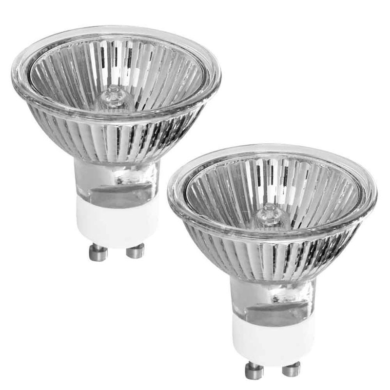 2 X Müller Licht Halogen Leuchtmittel Reflektor 50w Gu10 350lm Warmwe