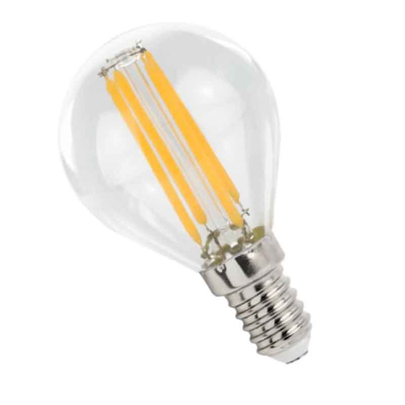 LED Filament Leuchtmittel Tropfen 4W = klar 40W 510lm Neutralweiß E14
