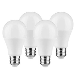 4 x Müller-Licht LED Leuchtmittel Birnenform 5,5W = 40W E27 matt 470lm warmweiß 2700K Promo-Pack 3+1 200°