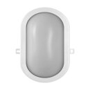 Ledvance LED Außenwandleuchte Bulkhead 11W 840lm Oval Kellerleuchte neutralweiß 4000K Weiß