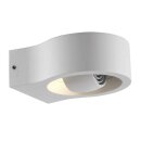 LED Design-Wandleuchte Wandlampe weiß 3 x 2W 218lm 3000K Warmweiß Indoor/Outdoor