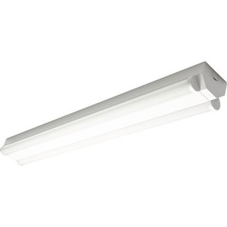 Müller-Licht LED Wand- & Deckenleuchte Basic 90cm Weiß 2 x 20W 3400lm Neutralweiß 4000K