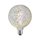 Paulmann LED Leuchtmittel Globe G125 Miracle Mosaic Weiß 5W = 40W E27 470lm warmweiß 2700K dimmbar