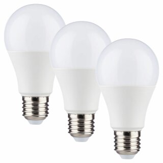 3 x poco line LED Birnenform 5,5W = 40W E27 matt 470lm warmweiß 2700K