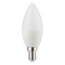 3 x Casaya LED Leuchtmittel Kerzen 5,5W = 37W E14 matt 420lm warmweiß 2700K Ra>95