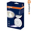 Osram TRESOL LED Einbauleuchte 2er-Pack 4,5W 220-240V warmweiß Gehäuse weiß Möbeleinbau Deckeneinbau