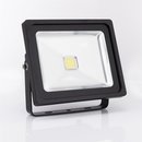 LAP LED Fluter 30W schwarz Flutlichtstrahler 30 Watt 2400lm IP65 Tageslicht 6400K