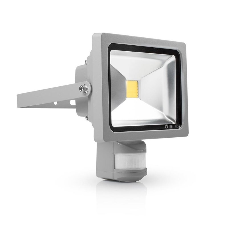 20W Grau LED 6400K Strahler Fluter Smartwares Tageslicht 1500lm IP44