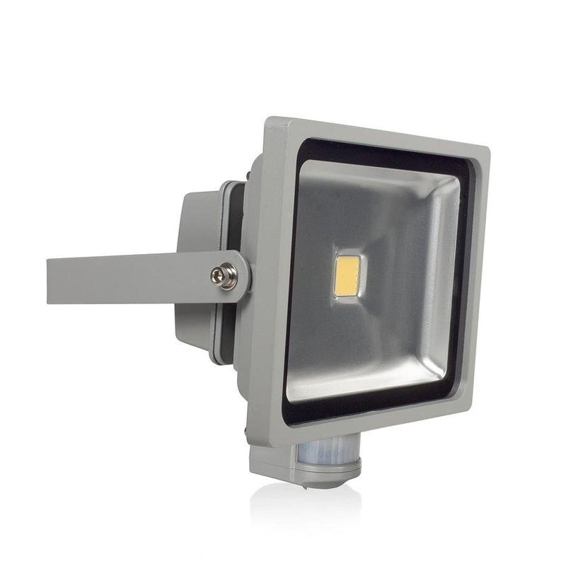 Smartwares LED Fluter Strahler Grau 30W Tageslichtweiß 64 2350lm IP44