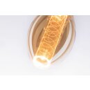 Paulmann LED Leuchtmittel Vintage Birne Inner Glow Spiralmuster 4W = 21W E27 Gold 200lm extra warmweiß 1800K