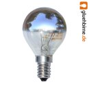 Sylvania Glühbirne Tropfen Kopfspiegel Silber 40W...