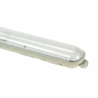 Spectrum LED Deckenleuchte Feuchtraumleuchte Limea Gigant 2 150cm Weiß IP65 52W 8900lm Neutralweiß 4000K