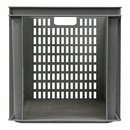 Eurobox Eurobehälter durchbrochen Lagerbox gebraucht Stapelboxen grau hoch stapelbar 60 x 40 x 42cm