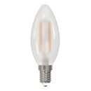 Casaya LED Filament Kerze 2,5W = 25W E14 matt 250lm...