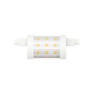 Casaya LED 78mm Stab 7W R7s klar 600lm warmweiß 2700K 330°