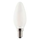 LED Filament Leuchtmittel Kerze 4,5W = 40W E14 matt 470lm...