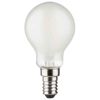 LED Filament Leuchtmittel Tropfen 4,5W = 40W E14 matt 470lm warmweiß 2700K Ra>90