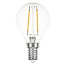 3 x LED Filament Leuchtmittel Tropfen P45 2,5W = 25W E14 klar 245lm warmweiß 2700K Ra>90