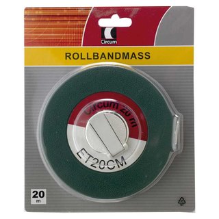 Rollbandmaß in Kapsel 20m Maßband
