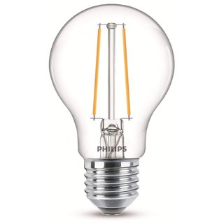 Philips LED Filament Leuchtmittel Birnenform 1,5W = 15W E27 klar 150lm warmweiß 2700K