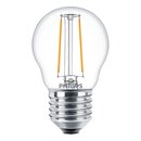 Philips LED Filament Leuchtmittel Tropfen 2W = 25W E27 klar 250lm warmweiß 2700K