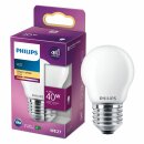 Philips LED Leuchtmittel Tropfen 4,3W = 40W E27 matt...