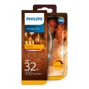 Philips LED Filament Leuchtmittel Kerze 5W = 32W E14 gold...