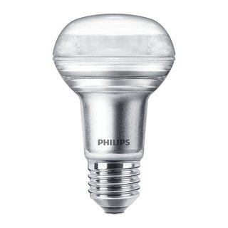 Philips LED Leuchtmittel Glas R63 Reflektor 3W = 40W E27 klar 210lm warmweiß 2700K flood 36°