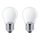 2 x Philips LED Leuchtmittel Tropfen P45 2,2W = 25W E27 matt 250lm warmweiß 2700K