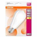 Osram LED Filament Leuchtmittel ST64 Edison 4,5W = 40W E27 matt 470lm warmweiß 2700K