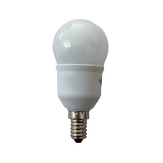 GE Energiesparlampe P45 Tropfen 7W = 32W E14 320lm warmweiß 2700K