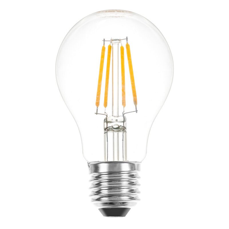 = Filament 4W 40W E27 Glühfaden Leuchtmittel warmweiß Birnenform LED