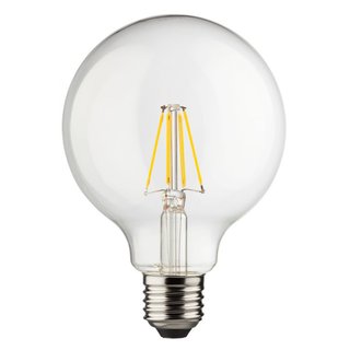 LED Filament Leuchtmittel G95 Globe 8W = 75W E27 klar 1055lm warmweiß 2700K DIMMBAR