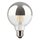 LED Filament Leuchtmittel G95 Globe 8W = 63W E27 Kopfspiegel Silber 850lm warmweiß 2700K Ra>90 DIMMBAR