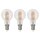 3 x LED Filament Leuchtmittel Tropfen 4,8W = 40W E14 matt 470lm warmweiß 2700K Ra>90