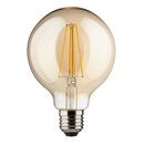 LED Filament Leuchtmittel Globe G95 8W = 66W E27 Gold...