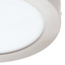 Eglo LED Smart+ Aufbauleuchte Fueva-C Nickel matt rund...