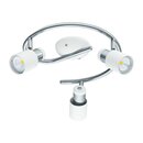 Eglo LED Deckenleuchte Davida-SD Chrom/Weiß 3 x 5W...