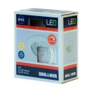 Briloner LED Einbauleuchte rund Weiß IP23 5,5W...
