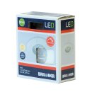 Briloner LED Einbauleuchte rund Weiß IP44 6,5W...