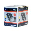 3 x Briloner LED Einbauleuchte rund Eisengrau IP23 3 x...