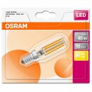 9 x Osram LED Filament Leuchtmittel T26 Röhre 4W =...