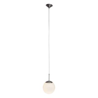 Brilliant Pendelleuchte Timo Eisen 150cm rund Ø20cm max. 60W E27 ohne Leuchtmittel kürzbar