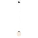 Brilliant Pendelleuchte Timo Eisen 150cm rund Ø20cm max. 60W E27 ohne Leuchtmittel kürzbar