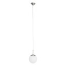 Brilliant Pendelleuchte Timo Eisen 150cm rund Ø20cm max. 60W E27 ohne Leuchtmittel kürzbar