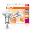 6 x Osram LED Leuchtmittel Glas Reflektor R50 4,3W = 60W E14 matt warmweiß 2700K 36°