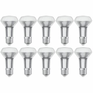 10 x Osram LED Glas Reflektor R63 Superstar 5,9W = 60W E27 927 warmweiß 2700K Ra>90 DIMMBAR