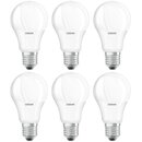 6 x Osram LED Star Classic A Birnenform 5W = 40W E27 matt...