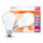 6 x Osram LED Star Classic A Birnenform 5W = 40W E27 matt kaltweiß 4000K